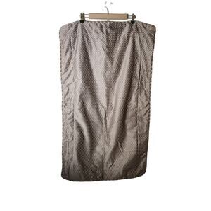 DIVATEX HOME FASHION Brown Tan Polka Dot Design KING Pillow Shams set of 2